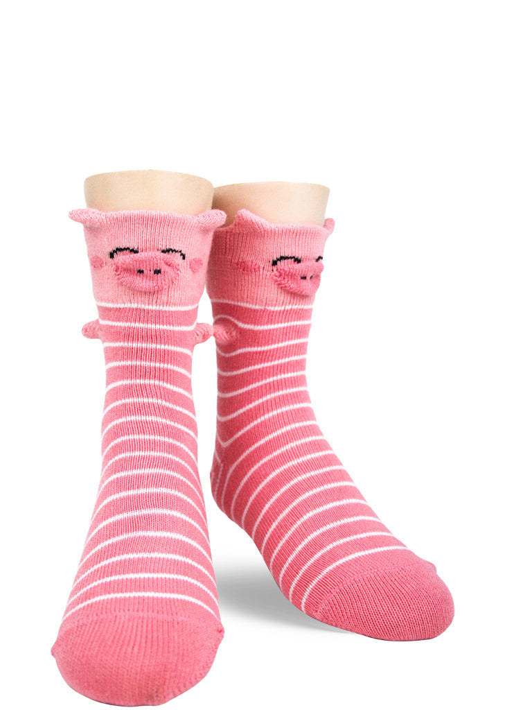 Pig 3D Kids' Socks