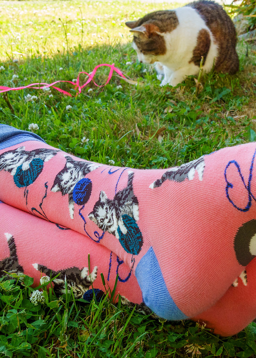 String Cat Men's Socks