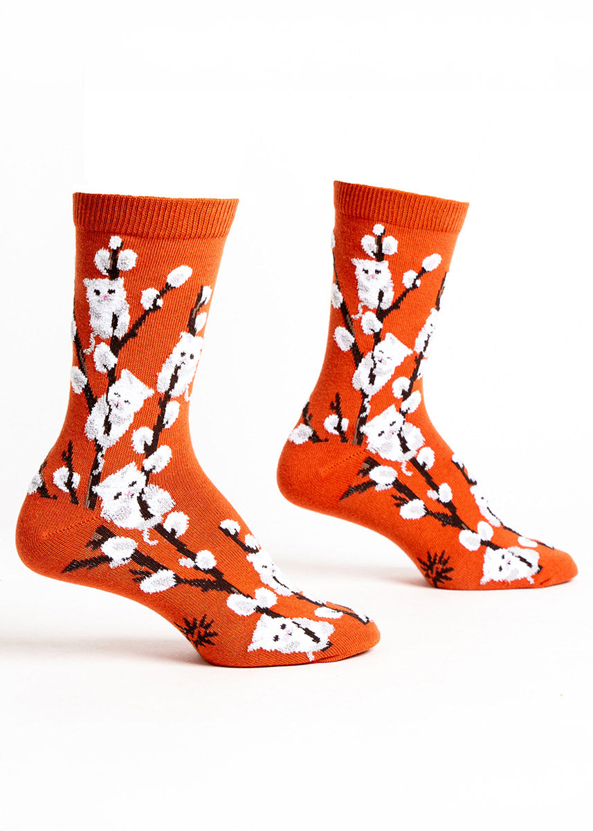 Kitten Willows Women's Socks