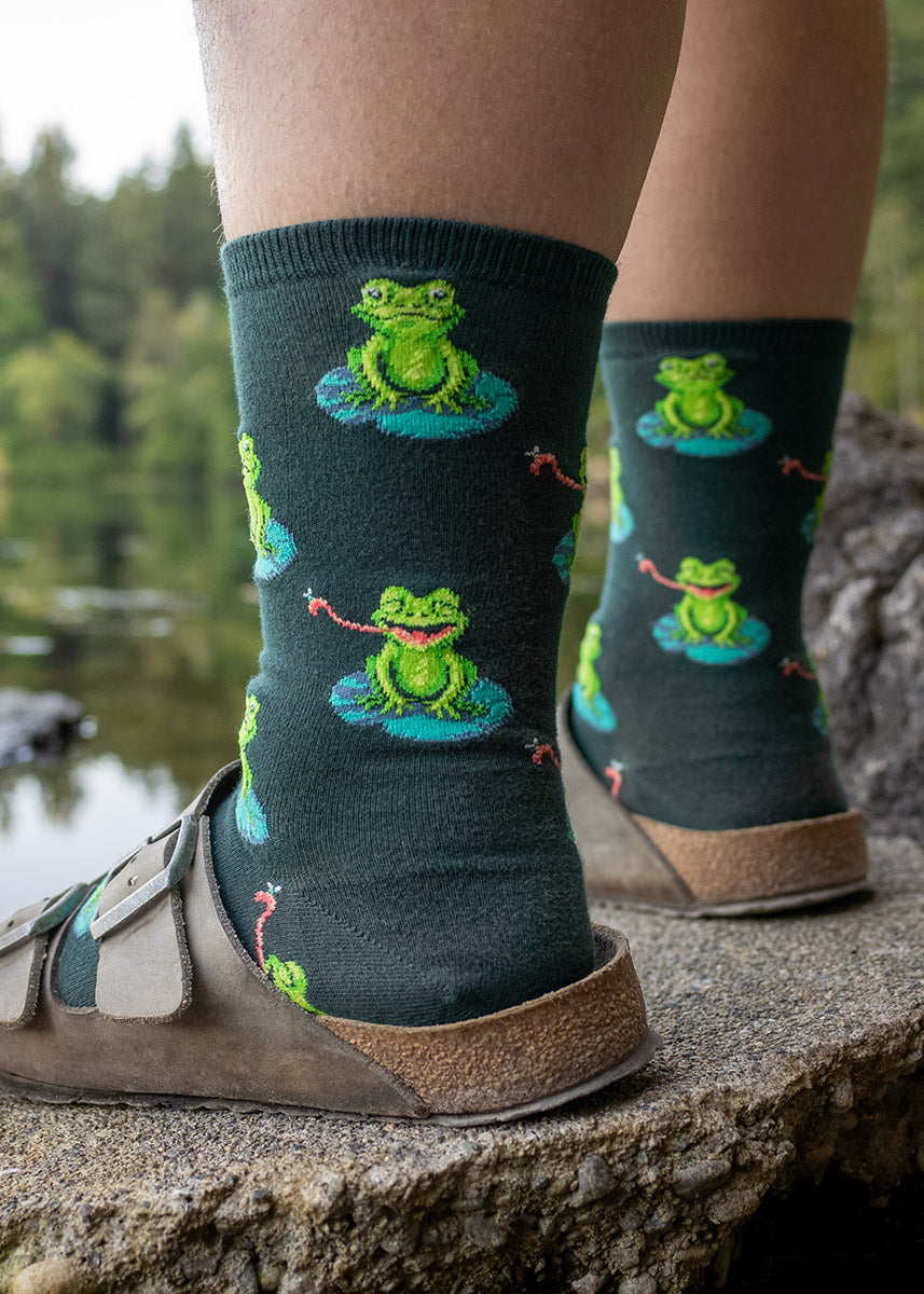 Funny Frog Women's Socks
