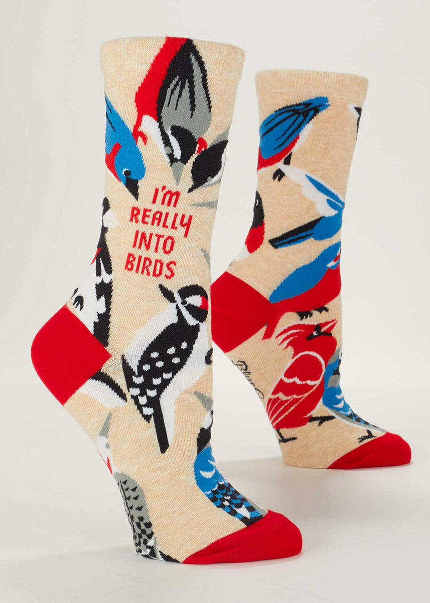 Really Into Birds Women's Socks